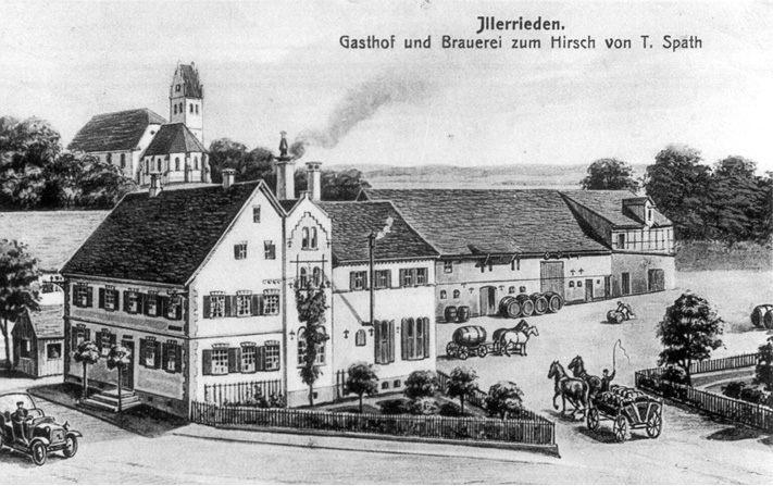 Das Bräuhaus um 1908